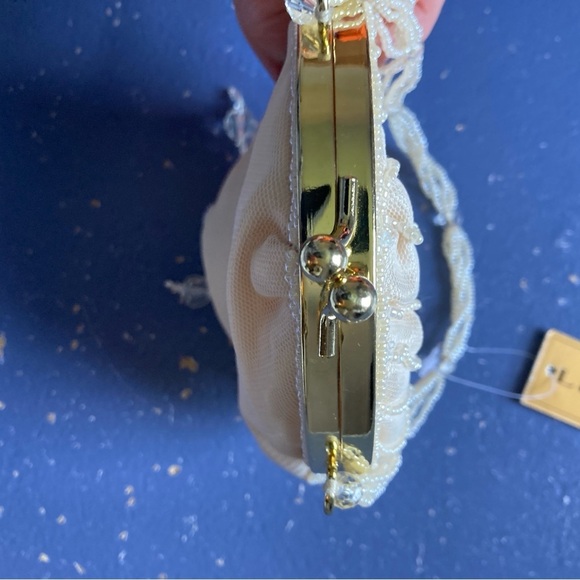 La Regale Beaded Mini Bag, Wedding, NWT - Picture 4 of 11